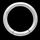 Smooth segment rings 8G/3,2mm