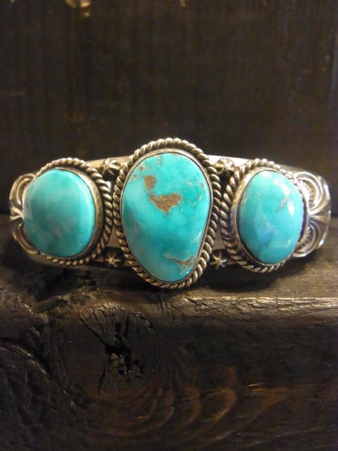 SOLD!!GARY REEVES  TURQUOISE Mtn バングル